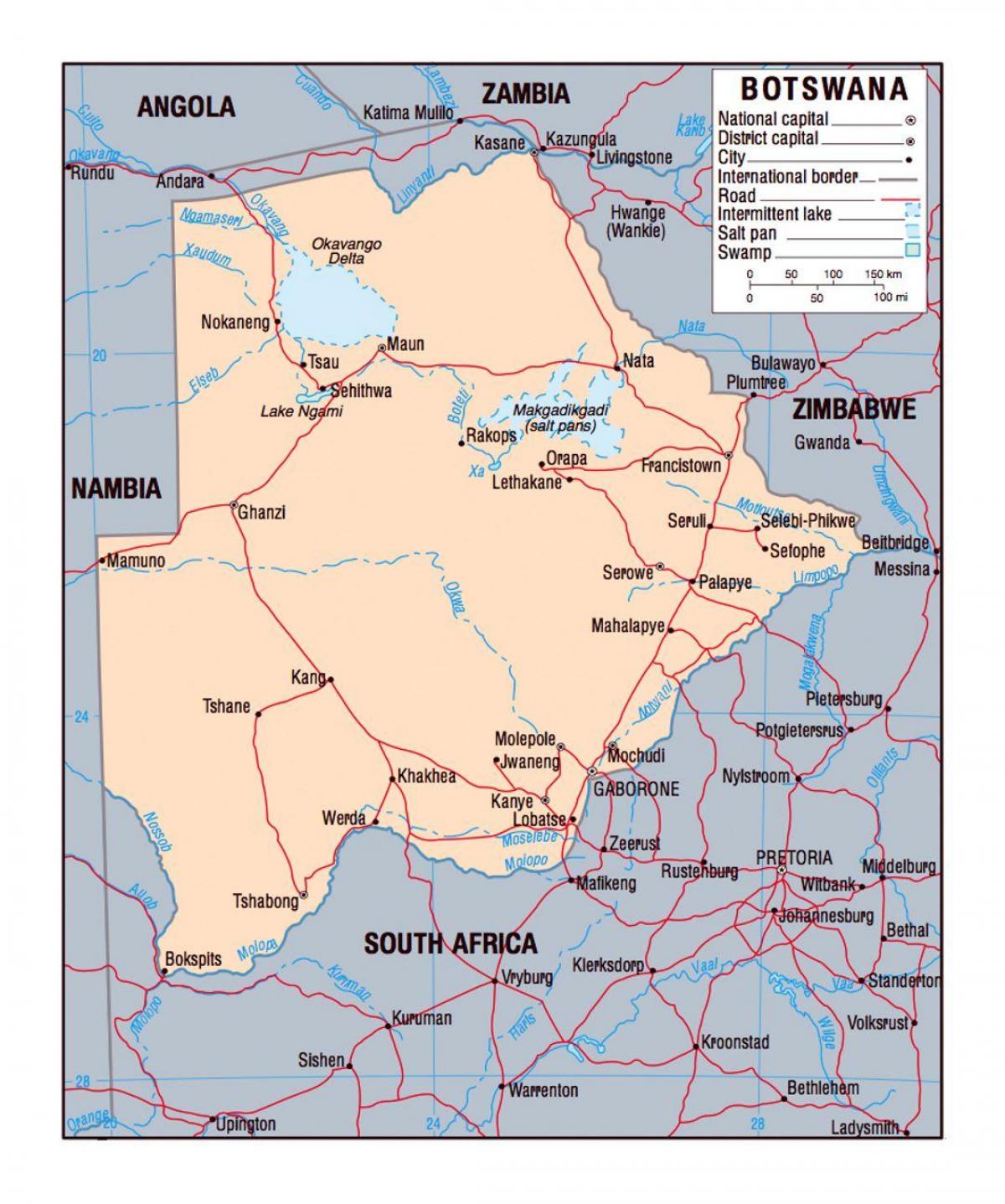 peta Botswana politik